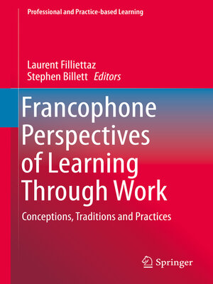 cover image of Francophone Perspectives of Learning Through Work